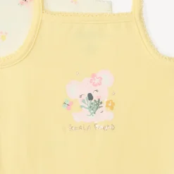 Lot de 7 bodies à bretelles motifs koala pour bébé fille