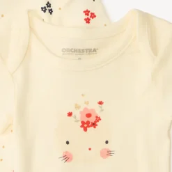 Lot de 7 bodies manches courtes fantaisie pour bébé fille