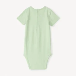 Lot de 3 bodies manches courtes uni pour bébé garçon