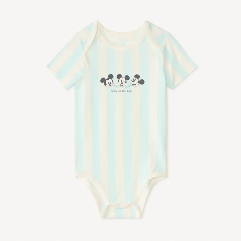 Lot de 2 bodies manches courtes oursons pour bébé garçon