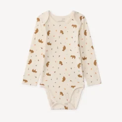 Lot de 3 bodies manches longues Superman Warner pour bébé garçon avec ouvertures différentes selon l'âge