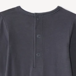 Lot de 3 bodies manches longues unis pour bébé