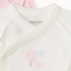 Lot de 5 bodies manches longues fantaisie pour bébé fille prématurée