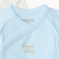 Lot de 7 bodies manches longues motifs Artic pour bébé garçon avec ouvertures différentes selon l'âge