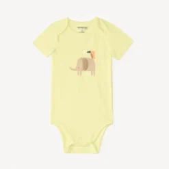 Lot de 5 bodies motifs safari fantaisie pour bébé garçon (ouvertures différentes selon l'âge)