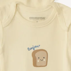 Lot de 7 bodies uni imprimé fantaisie pour bébé