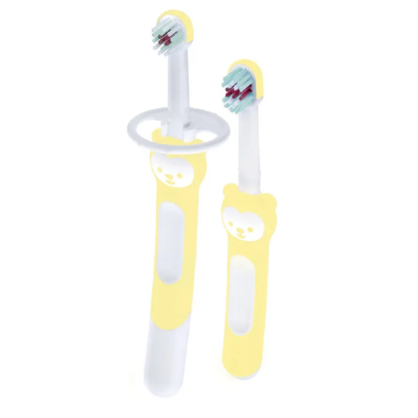 Lot de 2 brosses à dents pour bébé