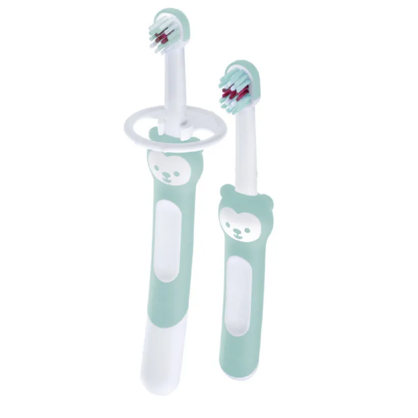 Lot de 2 brosses à dents pour bébé