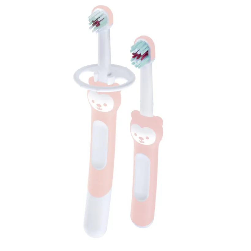 Lot de 2 brosses à dents pour bébé