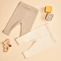 Lot de caleçons en tricot côtelé pour bébé fille