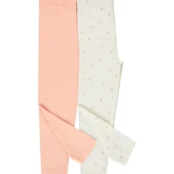 Lot de 2 caleçons longs fantaisie pour bébé fille