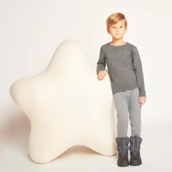 Lot de 2 caleçons longs unis pour garçon