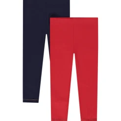 Lot de 2 caleçons longs unis pour bébé fille