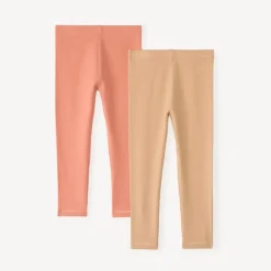 Lot de 2 caleçons uni pour bébé fille