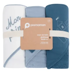 Lot de 3 capes de bain Prince