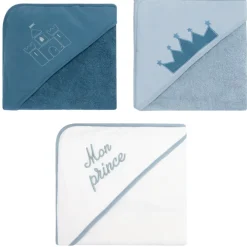 Lot de 3 capes de bain Prince
