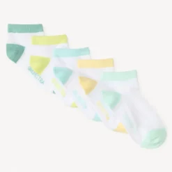 Lot de 5 chaussettes courtes uni pour bébé garçon