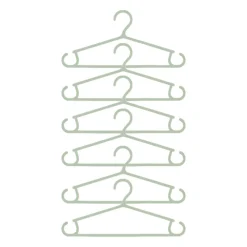Lot de 6 cintres pour bébé - Vert