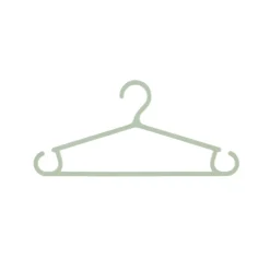 Lot de 6 cintres pour bébé - Vert