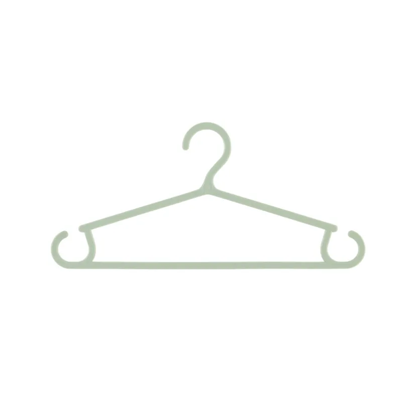 Lot de 6 cintres pour bébé - Vert