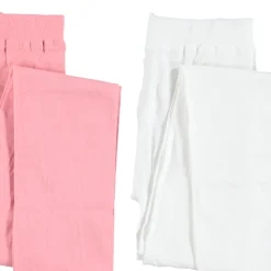 Lot de 2 collants fins unis pour fille
