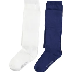 Lot de 2 collants épais unis pour fille