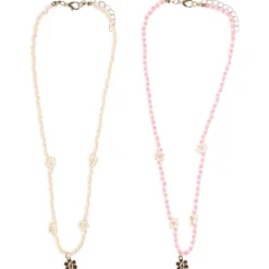 Lot de 2 colliers avec leur boîte pour fille