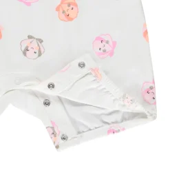 Lot de 2 combishorts motifs coquillages pour bébé fille