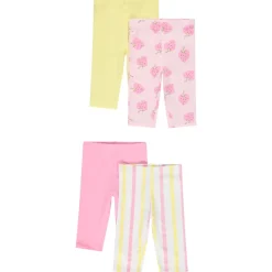 Lot de 4 corsaires fantaisie pour bébé fille