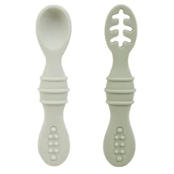Lot de 2 cuillères d'apprentissage Miamix - Vert
