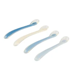 Lot de 4 cuillères en silicone Miamix bleu