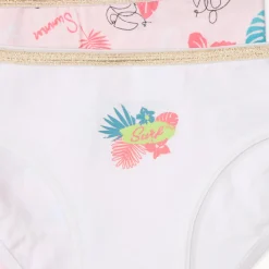 Lot de 7 culottes en jersey imprimé fantaisie pour fille