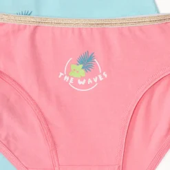 Lot de 7 culottes en jersey imprimé fantaisie pour fille