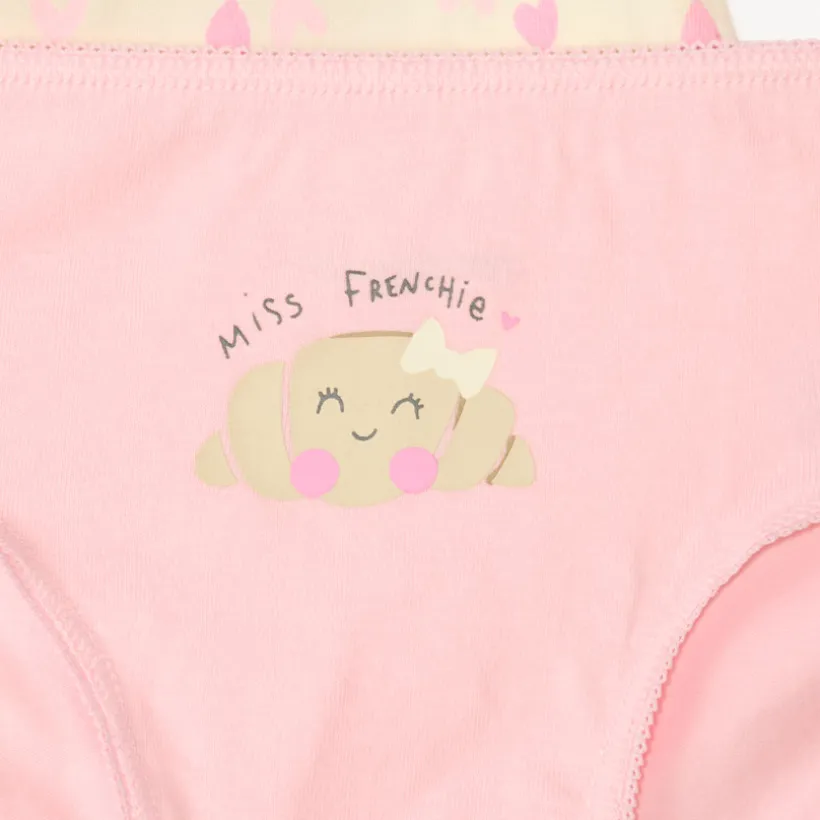 Lot de 7 culottes motifs kawaii pour fille