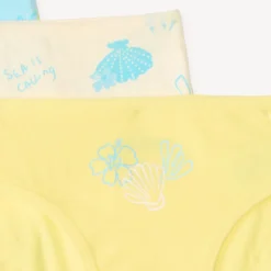 Lot de 7 culottes motifs plage pour fille