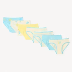 Lot de 7 culottes motifs plage pour fille