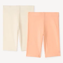 Lot de 2 cyclistes unis pour fille
