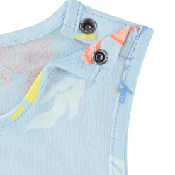 Lot de 2 débardeurs fantaisie en jersey slub pour bébé garçon