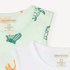 Lot de 2 débardeurs fantaisie pour bébé garçon