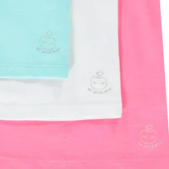 Lot de 3 débardeurs unis pour bébé fille