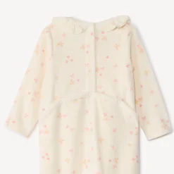 Lot de 2 dors-bien en velours fantaisie pour bébé fille