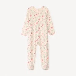 Lot de 3 dors-bien légers motif fantaisie printanier pour bébé fille (ouvertures différentes selon l'âge)