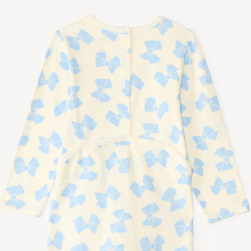 Lot de 3 dors-bien motif nœuds pour bébé fille - ouvertures différentes selon l'âge