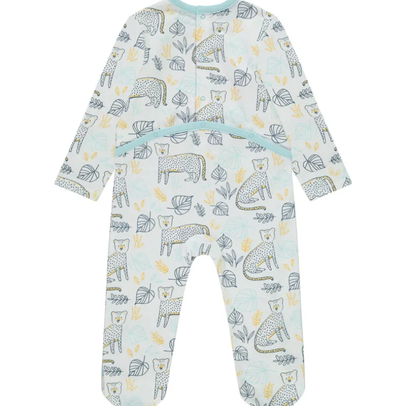 Lot de 3 dors-bien motifs félins pour bébé garçon (ouvertures différentes selon l'âge)