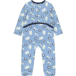 Lot de 2 dors-bien motifs Pingouin pour bébé garçon avec ouvertures différentes selon l'âge