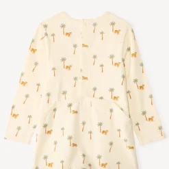 Lot de 3 dors-bien motifs savane pour bébé garçon avec ouvertures différentes selon l’âge