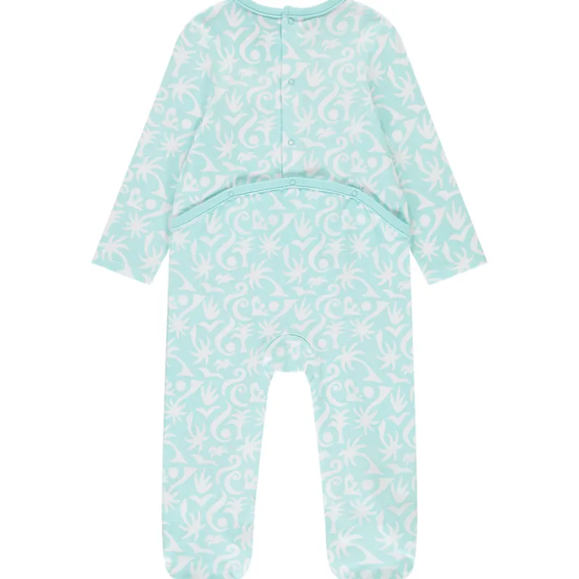 Lot de 2 dors-bien motifs vacances pour bébé garçon avec ouvertures différentes selon l'âge