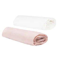 Lot de 2 drap housse pour cododo - 50x90 cm