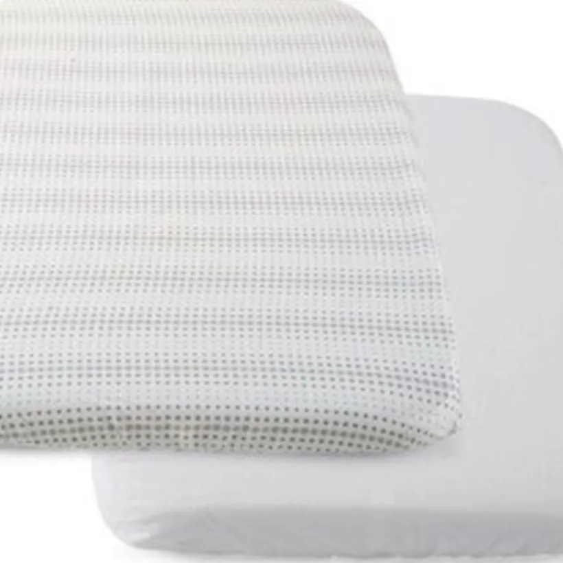 Lot de 2 draps housse pour berceau Next2Me - Air