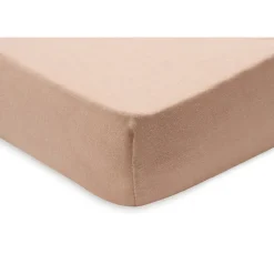 Lot de 2 draps housses lit 70x140cm Blush/Wild Rose